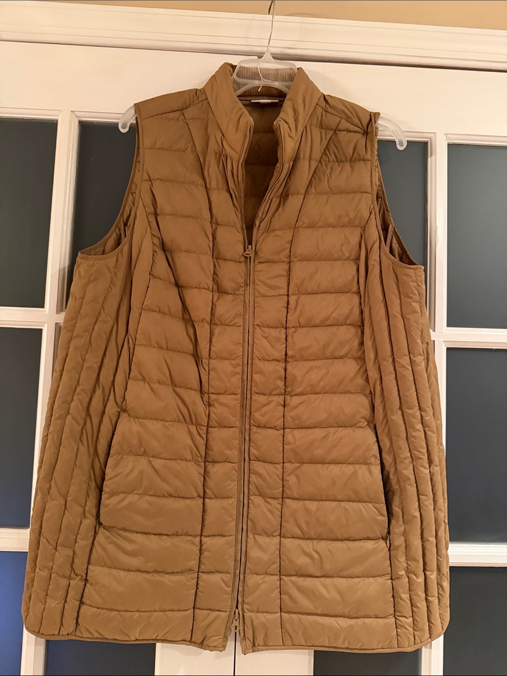 J. Jill Quilted Puffer Vest in Camel